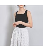 【その他のブランド/Other】のリブ スクエアネック ニットキャミソール BLACK|ID: prp329100004518482 ipo3291000000032652379