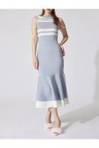 【リエンダ/rienda】の【一部店舗・WEB限定】フェイクパールショルダージャガードニットワンピース 人気、トレンドファッション・服の通販 founy(ファニー) ファッション Fashion レディースファッション WOMEN ワンピース Dress ニットワンピース Knit Dresses アクセサリー Accessories パール Pearl マーメイド Mermaid thumbnail BLU|ID: prp329100004518826 ipo3291000000032268108