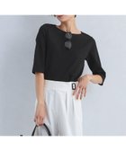 【その他のブランド/Other】のCOMFY ポンチ ボートネック プルオーバー カットソー BLACK|ID: prp329100004518835 ipo3291000000031942994