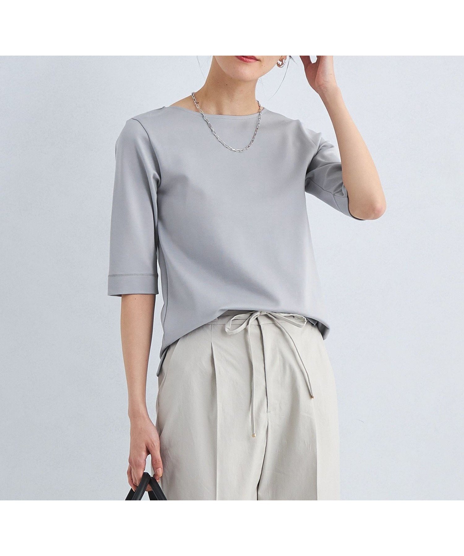 【その他のブランド/Other】のCOMFY ポンチ ボートネック プルオーバー カットソー インテリア・キッズ・メンズ・レディースファッション・服の通販 founy(ファニー) 　ファッション　Fashion　レディースファッション　WOMEN　トップス・カットソー　Tops/Tshirt　プルオーバー　Pullover　カットソー　Cut and Sewn　カットソー　Cut And Sew　ストレート　Straight　LT.BLUE|ID: prp329100004518835 ipo3291000000031942997
