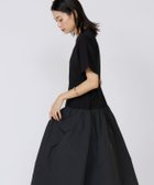 【イネド/INED】のドッキングワンピース 人気、トレンドファッション・服の通販 founy(ファニー) ファッション Fashion レディースファッション Fashion for Women ワンピース Dresses ギャザー Gathered, Ruffled コンパクト Compact, Small Size ドッキング Docking, Mixed Material ポケット Pocket, Pocket Detail ロング Long, Long-Length 夏 Summer 旅行 Travel thumbnail ブラック|ID: prp329100004518929 ipo3291000000033587383