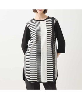 【ヒロコビス/HIROKO BIS】のモノトーンジャカードチュニックプルオーバー /洗える 人気、トレンドファッション・服の通販 founy(ファニー) ファッション Fashion レディースファッション WOMEN トップス・カットソー Tops/Tshirt プルオーバー Pullover おすすめ Recommend コンパクト Compact シアー Sheer ジャカード Jacquard チュニック Tunic ヘムライン Hemline ヘリンボーン Herringbone ボーダー Border モノトーン Monotone 夏 Summer 洗える Washable |ID:prp329100004518975