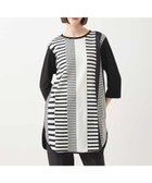【ヒロコビス/HIROKO BIS】のモノトーンジャカードチュニックプルオーバー /洗える 人気、トレンドファッション・服の通販 founy(ファニー) ファッション Fashion レディースファッション WOMEN トップス・カットソー Tops/Tshirt プルオーバー Pullover おすすめ Recommend コンパクト Compact シアー Sheer ジャカード Jacquard チュニック Tunic ヘムライン Hemline ヘリンボーン Herringbone ボーダー Border モノトーン Monotone 夏 Summer 洗える Washable thumbnail ホワイト(ストライプ)|ID: prp329100004518975 ipo3291000000031944082