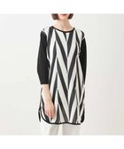 【ヒロコビス/HIROKO BIS】のモノトーンジャカードチュニックプルオーバー /洗える 人気、トレンドファッション・服の通販 founy(ファニー) ファッション Fashion レディースファッション WOMEN トップス・カットソー Tops/Tshirt プルオーバー Pullover おすすめ Recommend コンパクト Compact シアー Sheer ジャカード Jacquard チュニック Tunic ヘムライン Hemline ヘリンボーン Herringbone ボーダー Border モノトーン Monotone 夏 Summer 洗える Washable thumbnail ブラック(ヘリンボーン)|ID: prp329100004518975 ipo3291000000031944084