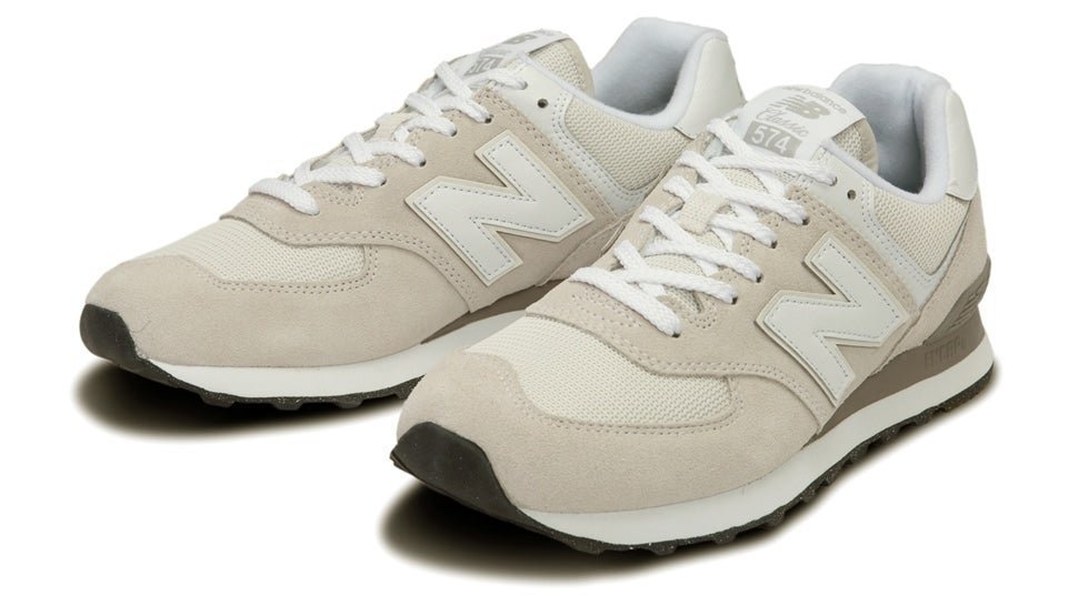 【ニューバランス/new balance】のML574 EVW インテリア・キッズ・メンズ・レディースファッション・服の通販 founy(ファニー) 　ファッション　Fashion　レディースファッション　WOMEN　クッション　Cushion　スエード　Suede　バランス　Balance　フィット　Fit　メッシュ　Mesh　OFFWHITE|ID: prp329100004519063 ipo3291000000031944913