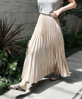 【コーナーズ/CORNERS】のサテンプリーツスカート 人気、トレンドファッション・服の通販 founy(ファニー) ファッション Fashion レディースファッション WOMEN スカート Skirt プリーツスカート Pleated Skirts サテン Satin プリーツ Pleats |ID:prp329100004519108