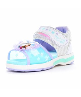 【ムーンスター/MOONSTAR / KIDS】の【MoonStar】 DN C1355 アナと雪の女王 光る キッズサンダル 人気、トレンドファッション・服の通販 founy(ファニー) ファッション Fashion キッズファッション KIDS おすすめ Recommend フリル Frills |ID:prp329100004519278