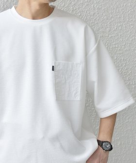 【シップス/SHIPS / MEN】の【WEB限定】SHIPS any 吸水速乾 リップル ナイロン ポケット Tシャツ 人気、トレンドファッション・服の通販 founy(ファニー) ファッション Fashion メンズファッション MEN インナー Inner シンプル Simple ポケット Pocket 吸水 Water Absorption |ID:prp329100004519470