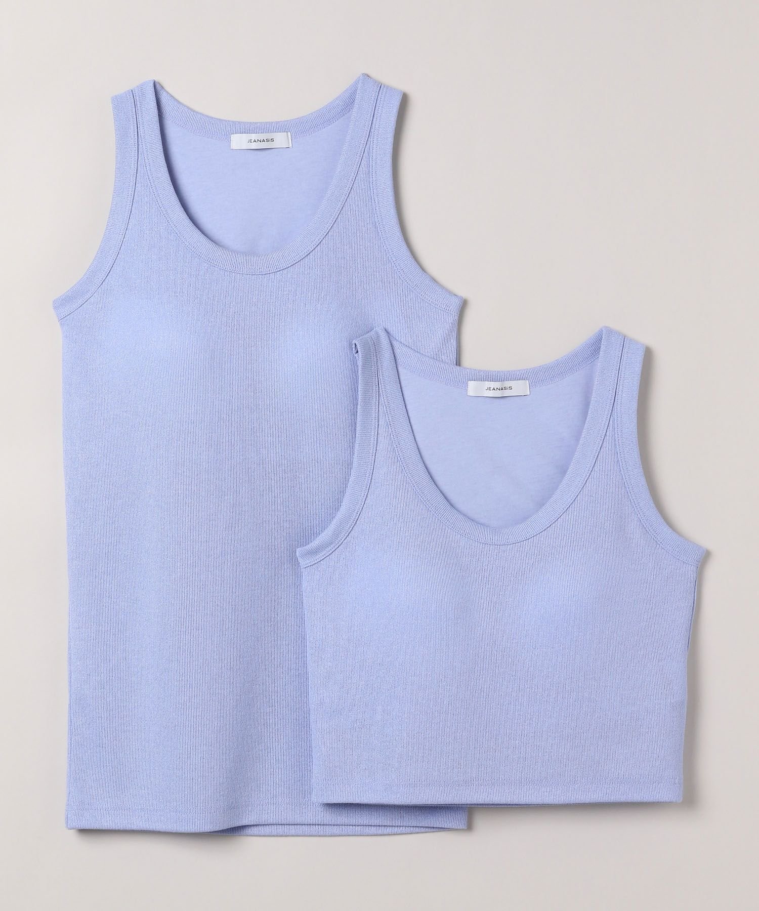 【ジーナシス/JEANASiS】のチビラメカップインタンク インテリア・キッズ・メンズ・レディースファッション・服の通販 founy(ファニー) 　ファッション　Fashion　レディースファッション　WOMEN　おすすめ　Recommend　インナー　Inner　カットソー　Cut And Sew　シンプル　Simple　ジャケット　Jacket　タンク　Tank　フィット　Fit　ベーシック　Basic　ブルー系その他|ID: prp329100004519559 ipo3291000000031949201