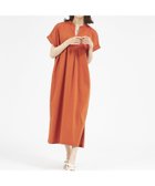 【アバハウスマヴィ/abahouse mavie】の【大人のいちまんワンピ】シルケット天竺スキッパーワンピース テラコッタ|ID: prp329100004519825 ipo3291000000033828105
