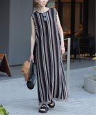 【ジャーナルスタンダード/JOURNAL STANDARD】のJQストライプワンピース ブラック|ID: prp329100004519836 ipo3291000000032688394