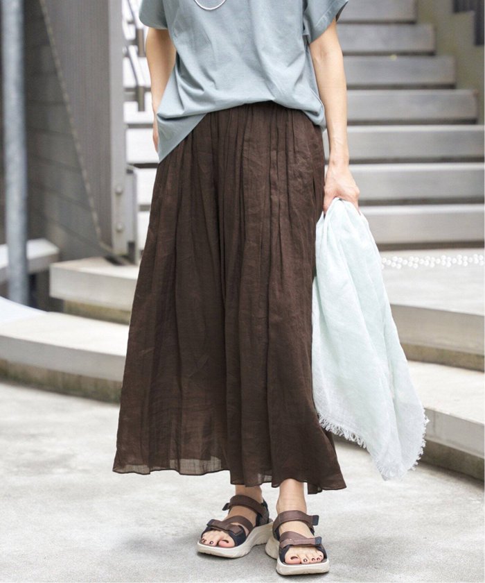 【イエナ/IENA】のラミータックギャザースカート インテリア・キッズ・メンズ・レディースファッション・服の通販 founy(ファニー) https://founy.com/ ファッション Fashion レディースファッション WOMEN スカート Skirt 2025年 2025 2025春夏・S/S Ss,Spring/Summer,2025 ギャザー Gather シンプル Simple フレア Flare ミモレ Mimore 夏 Summer 春 Spring S/S・春夏 Ss・Spring/Summer |ID: prp329100004519844 ipo3291000000031953069