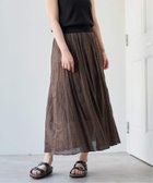 【イエナ/IENA】のラミータックギャザースカート 人気、トレンドファッション・服の通販 founy(ファニー) ファッション Fashion レディースファッション WOMEN スカート Skirt 2025年 2025 2025春夏・S/S Ss,Spring/Summer,2025 ギャザー Gather シンプル Simple フレア Flare ミモレ Mimore 夏 Summer 春 Spring S/S・春夏 Ss・Spring/Summer thumbnail ブラウン|ID: prp329100004519844 ipo3291000000032434519
