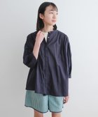 【アーバンリサーチ ドアーズ/URBAN RESEARCH DOORS / KIDS】の『WEB/一部店舗限定』『親子リンク』コットンボイルギャザーブラウス(KIDS) 人気、トレンドファッション・服の通販 founy(ファニー) ファッション Fashion キッズファッション KIDS 2025年 2025 2025春夏・S/S Ss,Spring/Summer,2025 ギャザー Gather 夏 Summer 春 Spring S/S・春夏 Ss・Spring/Summer thumbnail NAVY|ID: prp329100004519978 ipo3291000000031955152
