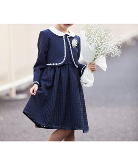 【アー ヴェー ヴェー/a.v.v / KIDS】の110-130 【セレモニースタイル】フラワーレースジャケット 人気、トレンドファッション・服の通販 founy(ファニー) ファッション Fashion キッズファッション KIDS アウター Coat Outerwear /Kids アクセサリー Accessories ケミカル Chemical ショート Short シンプル Simple ジャケット Jacket スプリング Spring スリット Slit ネックレス Necklace バランス Balance フェミニン Feminine フォーマル Formal ブローチ Brooch ボレロ Bolero レース Race 再入荷 Restock/Back In Stock/Re Arrival エレガント 上品 Elegant セレモニー Ceremony ギフト プレゼント Gift Present 入学式 Entrance Ceremony 結婚式 Wedding Ceremony |ID:prp329100004520029