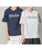 【その他のブランド/Other】のVネックタフタユニフォーム風ビッグT ネイビー|ID: prp329100004520031 ipo3291000000031956092