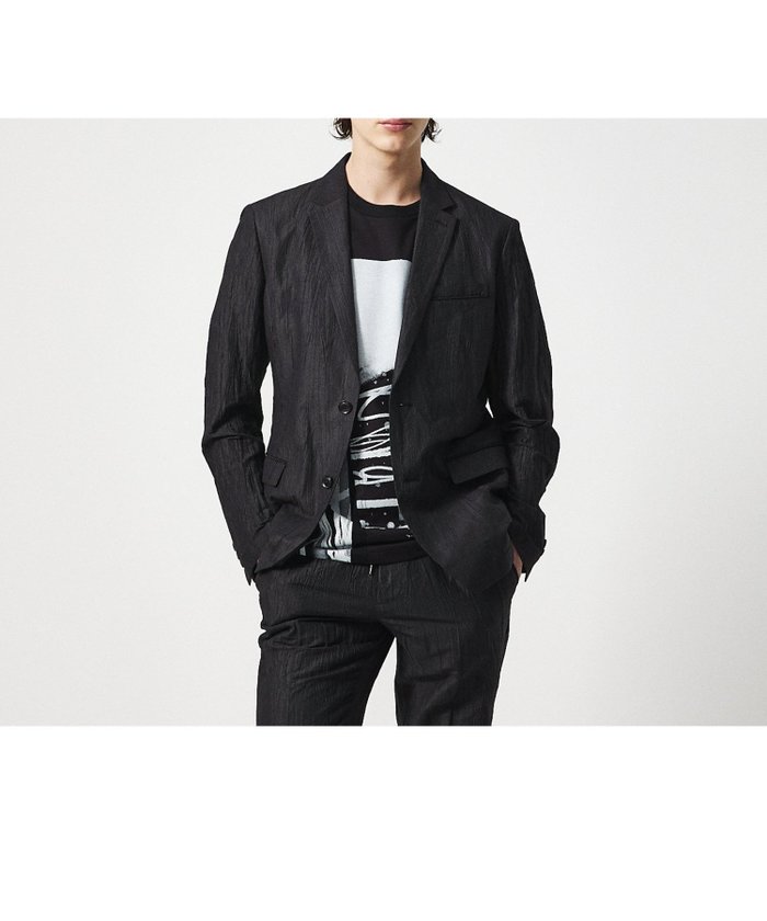 【5351プール オム/5351POUR LES HOMMES / MEN】の【セットアップ対応】コットン ワッシャー プリント ジャケット インテリア・キッズ・メンズ・レディースファッション・服の通販 founy(ファニー) https://founy.com/ ファッション Fashion メンズファッション MEN セットアップ Setup/Men おすすめ Recommend シェイプ Shape ジャケット Jacket スタイリッシュ Stylish ストライプ Stripe セットアップ Set Up プリント Print モノトーン Monotone ワッシャー Washer 軽量 Lightweight |ID: prp329100004520081 ipo3291000000031956913