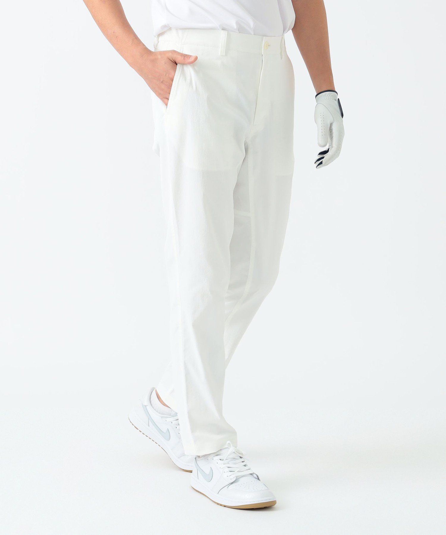 【その他のブランド/Other】のORANGE LABEL / コットンライク ストレッチパンツ インテリア・キッズ・メンズ・レディースファッション・服の通販 founy(ファニー) 　ファッション　Fashion　メンズファッション　MEN　ボトムス　Bottoms/Men　アウトドア　Outdoor　ゴルフ　Golf　ストレッチ　Stretch　テーパード　Tapered　フィット　Fit　エレガント 上品　Elegant　切替　Switching　夏　Summer　春　Spring　S/S・春夏　Ss・Spring/Summer　WHITE|ID: prp329100004520196 ipo3291000000031958680