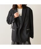 【ジュンレッド/JUNRed / MEN】の【セットアップ対応】リファインドクロスダブルジャケット 人気、トレンドファッション・服の通販 founy(ファニー) ファッション Fashion メンズファッション MEN セットアップ Setup/Men ジャケット Jacket セットアップ Set Up ダブル Double トレンド Trend ドレープ Drape フロント Front ポケット Pocket ラップ Wrap ワイド Wide thumbnail ブラック(01)|ID: prp329100004520265 ipo3291000000031959745