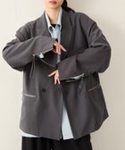 【ジュンレッド/JUNRed / MEN】の【セットアップ対応】リファインドクロスダブルジャケット 人気、トレンドファッション・服の通販 founy(ファニー) ファッション Fashion メンズファッション MEN セットアップ Setup/Men ジャケット Jacket セットアップ Set Up ダブル Double トレンド Trend ドレープ Drape フロント Front ポケット Pocket ラップ Wrap ワイド Wide thumbnail チャコール(06)|ID: prp329100004520265 ipo3291000000031959746