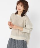 【スタディオ クリップ/studio CLIP】のドッキングリブTブラウス 人気、トレンドファッション・服の通販 founy(ファニー) ファッション Fashion レディースファッション WOMEN トップス・カットソー Tops/Tshirt シャツ/ブラウス Shirts/Blouses おすすめ Recommend オレンジ Orange カットソー Cut And Sew シンプル Simple ドッキング Docking ベーシック Basic ボトム Bottom 春 Spring thumbnail ライトグレー12|ID: prp329100004520288 ipo3291000000031960230