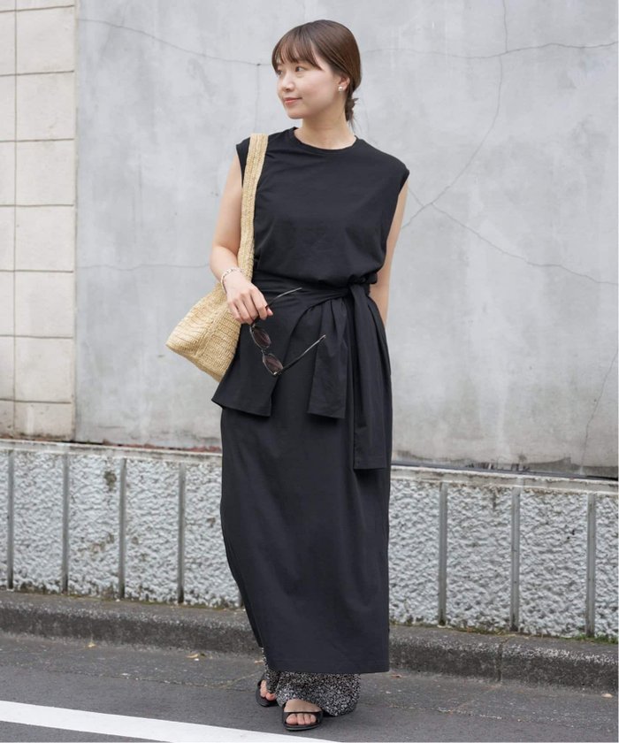 【イエナ/IENA】のハイゲージノースリーブワンピース インテリア・キッズ・メンズ・レディースファッション・服の通販 founy(ファニー) https://founy.com/ ファッション Fashion レディースファッション WOMEN ワンピース Dress 2025年 2025 2025春夏・S/S Ss,Spring/Summer,2025 おすすめ Recommend アンサンブル Ensemble カーディガン Cardigan ジャージー Jersey スリット Slit バランス Balance リラックス Relax エレガント 上品 Elegant |ID: prp329100004520451 ipo3291000000031963584
