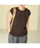 【フリークスストア/FREAK'S STORE】のノースリーブ Tシャツ【限定展開】 25SS 人気、トレンドファッション・服の通販 founy(ファニー) ファッション Fashion レディースファッション WOMEN トップス・カットソー Tops/Tshirt キャミソール / ノースリーブ No Sleeves シャツ/ブラウス Shirts/Blouses ロング / Tシャツ T-Shirts 2025年 2025 2025春夏・S/S Ss,Spring/Summer,2025 コンパクト Compact ショルダー Shoulder スリット Slit ドロップ Drop ノースリーブ No Sleeve ベーシック Basic ボーダー Border 人気 Popularity 夏 Summer 定番 Standard S/S・春夏 Ss・Spring/Summer thumbnail ブラウン|ID: prp329100004520586 ipo3291000000032268714