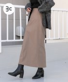 【センスオブプレイス/SENSE OF PLACE by URBAN RESEARCH】のストレッチサスツキハイウエストスカート MOCHA|ID: prp329100004520666 ipo3291000000031967640