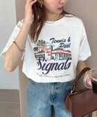 【ディスコート/Discoat】の【WEB限定/ユニセックス】サマースーベニアプリントTシャツ オフホワイト|ID: prp329100004520732 ipo3291000000031968703