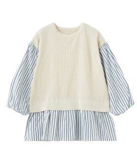 【ローズバッド/ROSE BUD】 シャツドッキングニット人気、トレンドファッション・服の通販 founy(ファニー) ファッション Fashion レディースファッション WOMEN トップス・カットソー Tops/Tshirt ニット Knit Tops シャツ/ブラウス Shirts/Blouses ストライプ Stripe ドッキング Docking ペプラム Peplum リブニット Rib Knit リラックス Relax |ID:prp329100004520816