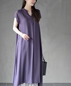 【アールピーエス/rps】のレーヨンノーカラースキッパーワンピース 人気、トレンドファッション・服の通販 founy(ファニー) ファッション Fashion レディースファッション Fashion for Women ワンピース Dresses スキッパー Skipper, Open Collar スリーブ Sleeve, Long Sleeve / Short Sleeve フォルム Silhouette, Form フレンチ French, French Style 再入荷 Restock / Back in Stock thumbnail パープル|ID: prp329100004521210 ipo3291000000033503968