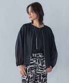 【ロートレ アモン/LAUTRE AMONT】のメッシュライトブルゾン≪洗濯機で洗える≫ 人気、トレンドファッション・服の通販 founy(ファニー) ファッション Fashion レディースファッション WOMEN アウター Coat Outerwear ブルゾン Blouson/Jackets おすすめ Recommend コクーン Cocoon ブルゾン Blouson メッシュ Mesh 夏 Summer 洗える Washable thumbnail ブラック|ID: prp329100004521302 ipo3291000000031976499