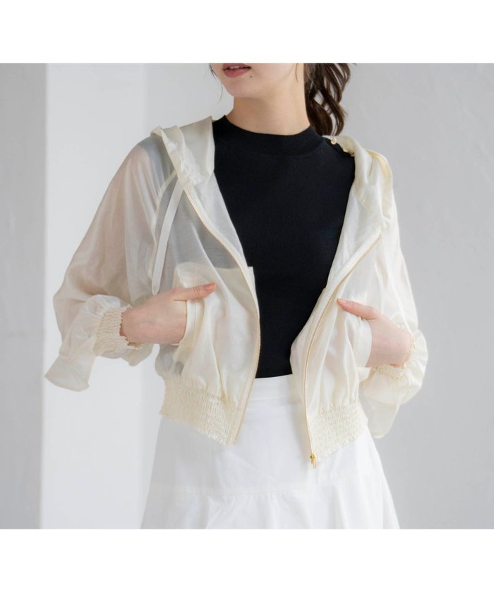 【ノエラ/Noela】のシアーフリルブルゾン インテリア・キッズ・メンズ・レディースファッション・服の通販 founy(ファニー) https://founy.com/ ファッション Fashion レディースファッション WOMEN アウター Coat Outerwear ブルゾン Blouson/Jackets エアリー Airy シアー Sheer フィット Fit フリル Frills ポケット Pocket 夏 Summer 春 Spring 秋 Autumn/Fall |ID: prp329100004521304 ipo3291000000031976508