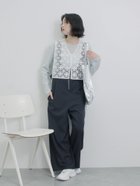 【サマンサモスモス/Samansa Mos2】のフロントジップサロペット 人気、トレンドファッション・服の通販 founy(ファニー) ファッション Fashion レディースファッション WOMEN ワンピース Dress サロペット Salopette おすすめ Recommend サロペット Overalls センター Center パーカー Hoodie マニッシュ Mannish thumbnail ネイビー|ID: prp329100004521401 ipo3291000000031977806