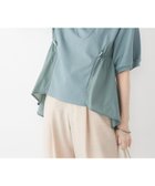【シップス フォー ウィメン/SHIPS】のSHIPS Colors 洗濯機可能 ミニ裏毛 ドッキング トップス ライトグリーン|ID: prp329100004521610 ipo3291000000032751520