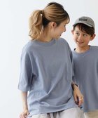 【デビロック/devirock / KIDS】の綿100% お洗濯してもよれにくい ビッグシルエット 大人 半袖Tシャツ Tシャツ トップス 25SS ソフトブルー|ID: prp329100004521628 ipo3291000000031980063