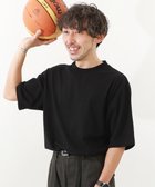【デビロック/devirock / KIDS】の綿100% お洗濯してもよれにくい ビッグシルエット 大人 半袖Tシャツ Tシャツ トップス 25SS ブラック|ID: prp329100004521628 ipo3291000000031980066