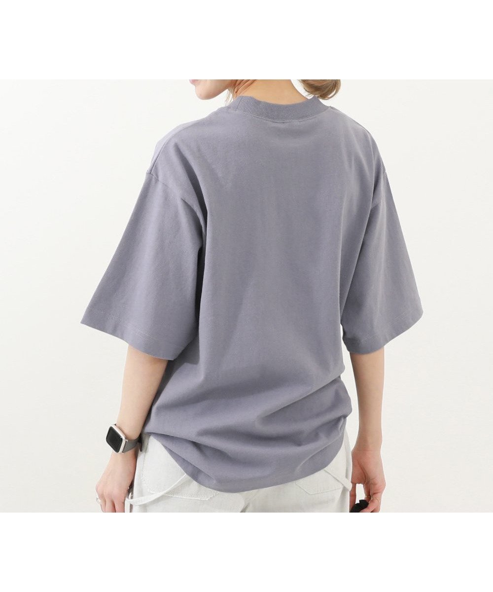 【デビロック/devirock / KIDS】の綿100% お洗濯してもよれにくい ビッグシルエット 大人 半袖Tシャツ Tシャツ トップス 25SS インテリア・キッズ・メンズ・レディースファッション・服の通販 founy(ファニー) 　ファッション　Fashion　キッズファッション　KIDS　トップス・カットソー　Tops/Tees/Kids　2025年　2025　2025春夏・S/S　Ss,Spring/Summer,2025　ビッグ　Big　半袖　Short Sleeve　Gバイオレット|ID: prp329100004521628 ipo3291000000031980074
