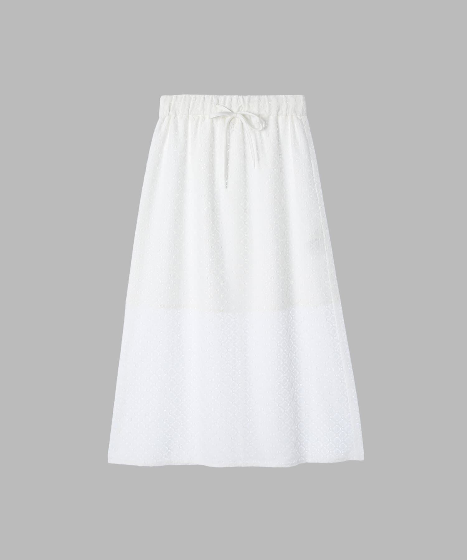 【アニエスベー ファム/agnes b. FEMME】のオプティカルレーススカート 人気、トレンドファッション・服の通販 founy(ファニー) 　ファッション　Fashion　レディースファッション　WOMEN　スカート　Skirt　シンプル　Simple　ドローストリング　Drawstring　フィット　Fit　レース　Race　エレガント 上品　Elegant　 other-1|ID: prp329100004521686 ipo3291000000031980486