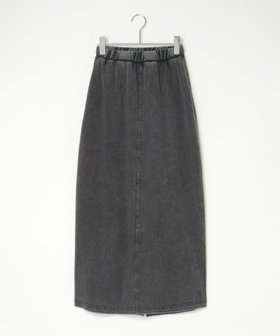 【ヴァンス エクスチェンジ/VENCE EXCHANGE】のカットデニムナロースカート 人気、トレンドファッション・服の通販 founy(ファニー) ファッション Fashion レディースファッション WOMEN スカート Skirt おすすめ Recommend カットソー Cut And Sew シューズ Shoes ジャケット Jacket スウェット Sweat スニーカー Sneakers スリット Slit デニム Denim バレエ Ballet |ID:prp329100004521687