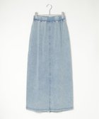 【ヴァンス エクスチェンジ/VENCE EXCHANGE】のカットデニムナロースカート 人気、トレンドファッション・服の通販 founy(ファニー) ファッション Fashion レディースファッション WOMEN スカート Skirt おすすめ Recommend カットソー Cut And Sew シューズ Shoes ジャケット Jacket スウェット Sweat スニーカー Sneakers スリット Slit デニム Denim バレエ Ballet thumbnail ネイビーブルー|ID: prp329100004521687 ipo3291000000031980500