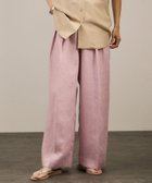 【サロン アダム エ ロペ/SALON adam et rope'】のリネンツイルタックパンツ セットアップ対応 人気、トレンドファッション・服の通販 founy(ファニー) ファッション Fashion レディースファッション WOMEN セットアップ Setup パンツ Pants 洗える Washable シューズ Shoes スラックス Slacks セットアップ Set Up ツイル Twill ブルゾン Blouson ポケット Pocket リネン Linen ワイド Wide おすすめ Recommend 夏 Summer thumbnail ピンク(63)|ID: prp329100004521743 ipo3291000000031981154