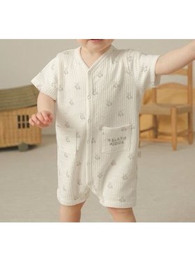 【ジェラート ピケ/gelato pique / KIDS】の【BABY】ぬいぐるみ柄ロンパース 人気、トレンドファッション・服の通販 founy(ファニー) ファッション Fashion キッズファッション KIDS おすすめ Recommend プリント Print ベーシック Basic ポケット Pocket ラベンダー Lavender ロング Long ロンパース Rompers 半袖 Short Sleeve |ID:prp329100004521781