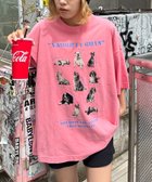 【チャオパニックティピー/CIAOPANIC TYPY】の【SOUNDS GOOOOD】パウダー加工プリント 刺繍TEE 人気、トレンドファッション・服の通販 founy(ファニー) ファッション Fashion レディースファッション Fashion for Women カリフォルニア California, Cali Style カーゴパンツ Cargo Pants, Utility Pants ガーリー Girly, Feminine Style シンプル Simple, Minimal スウェット / スエット Sweatshirt, Sweatwear デニム Denim, Jeans Material トレンド Trend, Trending Now パウダー Powder, Soft Tone プリント Print, Printed Pattern ミックス Mix, Mixed Style モノトーン Monotone, Black and White リアル Real, Realistic リラックス Relax, Relaxed Fit A/W・秋冬 Autumn/Winter thumbnail ピンク|ID: prp329100004521834 ipo3291000000033699470