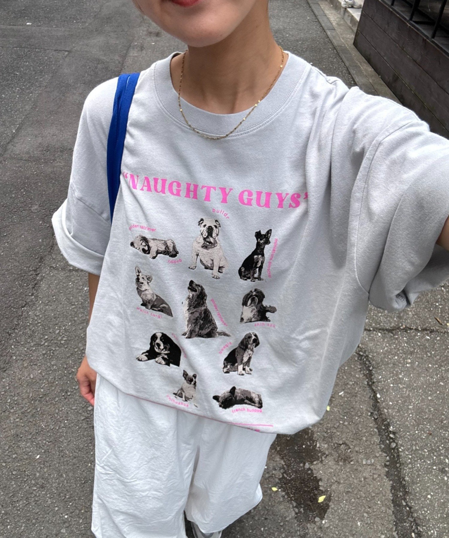 【チャオパニックティピー/CIAOPANIC TYPY】の【SOUNDS GOOOOD】パウダー加工プリント 刺繍TEE インテリア・キッズ・メンズ・レディースファッション・服の通販 founy(ファニー) 　ファッション　Fashion　レディースファッション　Fashion for Women　カリフォルニア　California, Cali Style　カーゴパンツ　Cargo Pants, Utility Pants　ガーリー　Girly, Feminine Style　シンプル　Simple, Minimal　スウェット / スエット　Sweatshirt, Sweatwear　デニム　Denim, Jeans Material　トレンド　Trend, Trending Now　パウダー　Powder, Soft Tone　プリント　Print, Printed Pattern　ミックス　Mix, Mixed Style　モノトーン　Monotone, Black and White　リアル　Real, Realistic　リラックス　Relax, Relaxed Fit　A/W・秋冬　Autumn/Winter　ライトグレー|ID: prp329100004521834 ipo3291000000033699473