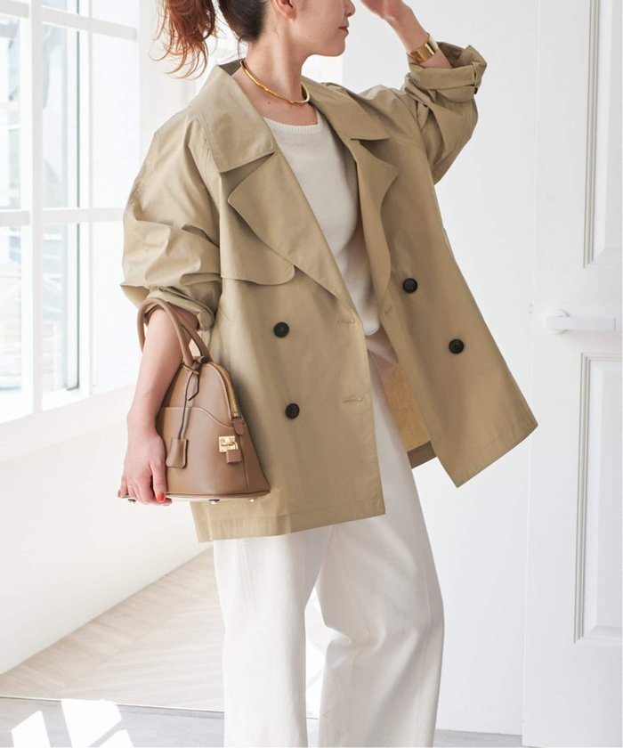 【スピック&スパン/Spick & Span】の《WEB限定追加》C/Pミドル丈トレンチコート インテリア・キッズ・メンズ・レディースファッション・服の通販 founy(ファニー) https://founy.com/ ファッション Fashion レディースファッション WOMEN アウター Coat Outerwear コート Coats トレンチコート Trench Coats ミドル Middle |ID: prp329100004522048 ipo3291000000031984585