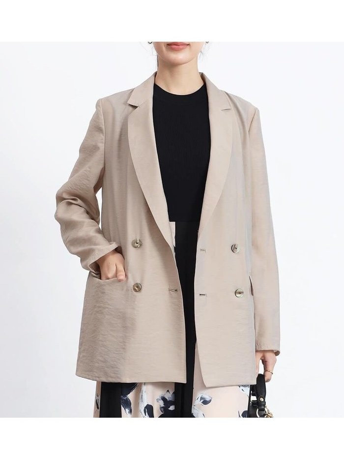 【ヴァン/Vin】のテーラーカラーライトジャケット インテリア・キッズ・メンズ・レディースファッション・服の通販 founy(ファニー) https://founy.com/ ファッション Fashion レディースファッション Fashion for Women アウター Coat / Outerwear Collection レディースジャケット・軽アウター Jackets なめらか Smooth, Silky Texture シアー Sheer, See-Through ジャケット Jacket, Outerwear ベーシック Basic, Essential ワイド Wide, Wide Fit 夏 Summer 軽量 Lightweight, Ultra Light |ID: prp329100004522094 ipo3291000000031985560
