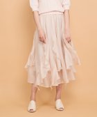 【クイーンズ コート/QUEENS COURT】のシルキーオーガンジースカート≪手洗い可能≫ 人気、トレンドファッション・服の通販 founy(ファニー) ファッション Fashion レディースファッション WOMEN スカート Skirt おすすめ Recommend オーガンジー Organdy バランス Balance ポケット Pocket マーメイド Mermaid thumbnail ピンク|ID: prp329100004522393 ipo3291000000031989432
