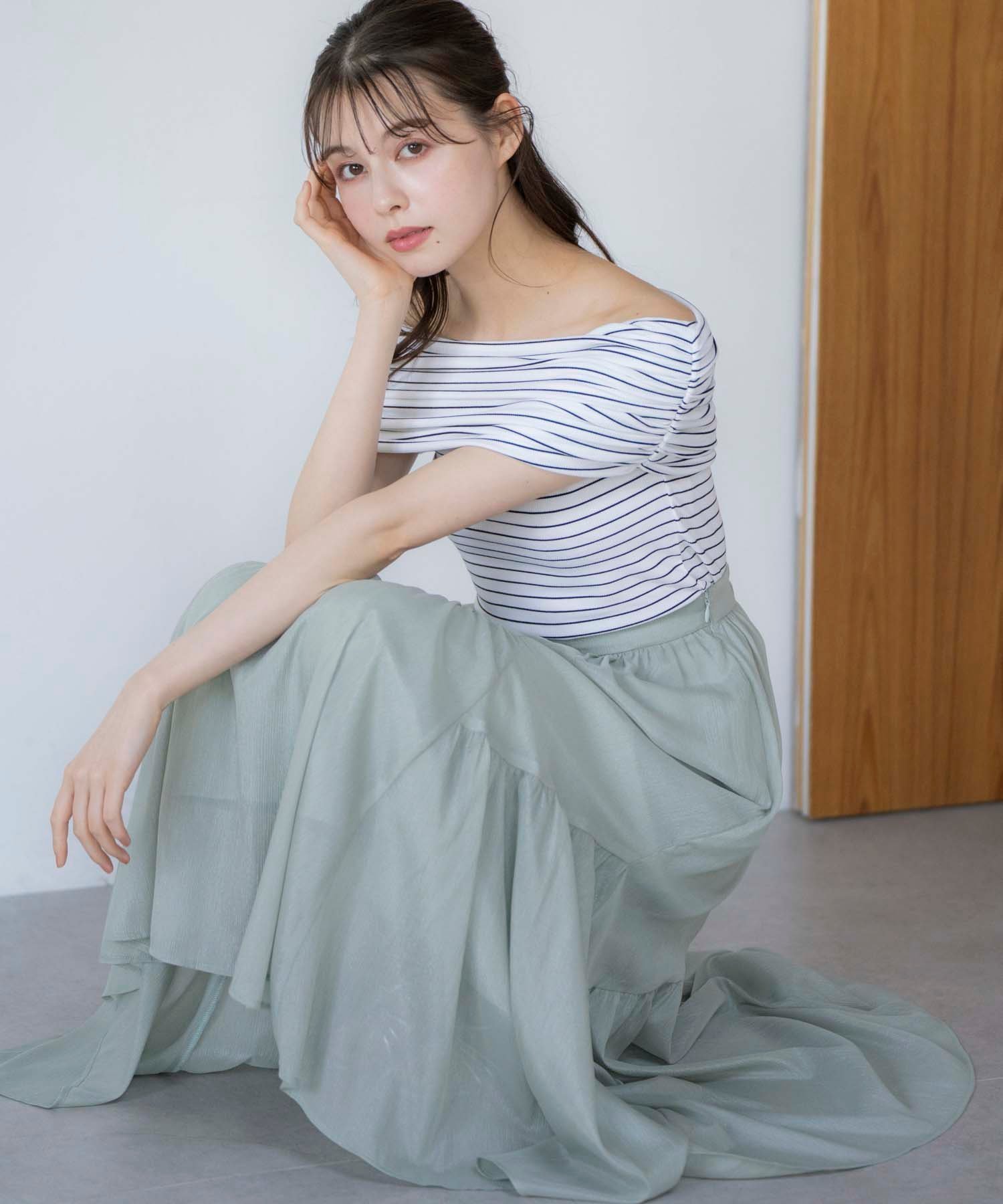【ノエラ/Noela】のギャザー切り替えスカート 人気、トレンドファッション・服の通販 founy(ファニー) 　ファッション　Fashion　レディースファッション　WOMEN　スカート　Skirt　アシンメトリー　Asymmetry　ギャザー　Gather　シンプル　Simple　ポケット　Pocket　切替　Switching　 other-1|ID: prp329100004522409 ipo3291000000031989529