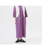 【ビームス ウイメン/BEAMS】の【7/3新規値下げ】【別注】LACOSTE / ボーダー ハーフスリーブ ドレス ワンピース 25SS 旅行 スポーツミックス リラックスワンピース FUCHSIA|ID: prp329100004522459 ipo3291000000032752320